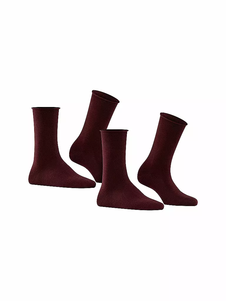 FALKE | Happy  Socken 2er Pkg barolo | blau