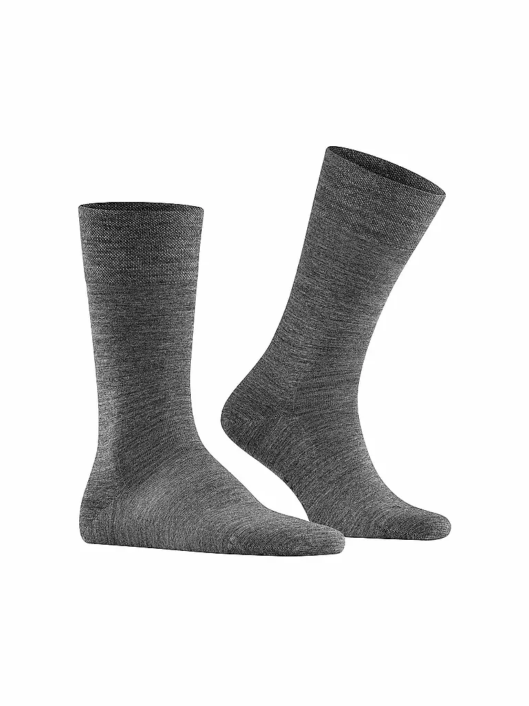 FALKE | Herren Socken Sensitive Berlin dark grey | dunkelblau