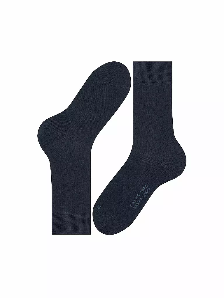 FALKE | Herren Socken Sensitive London dark navy | schwarz