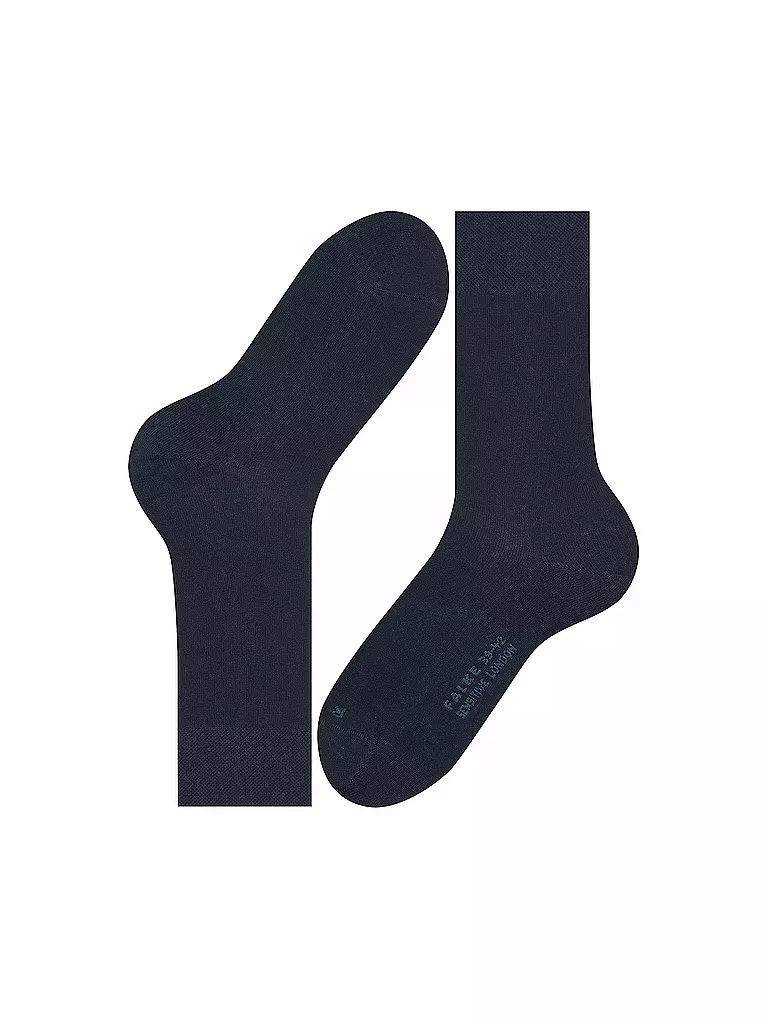 FALKE | Herren Socken Sensitive London dark navy | dunkelgrün