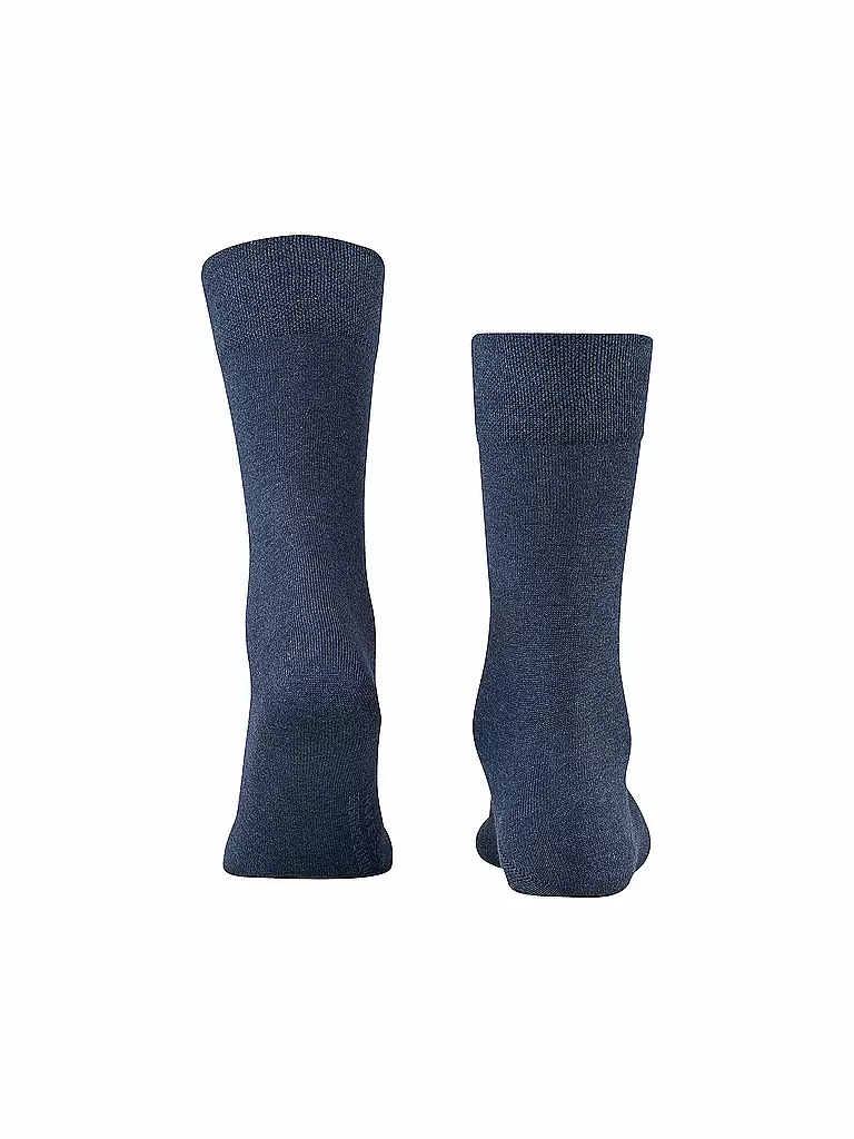 FALKE | Herren Socken Sensitive London navy mel | dunkelblau