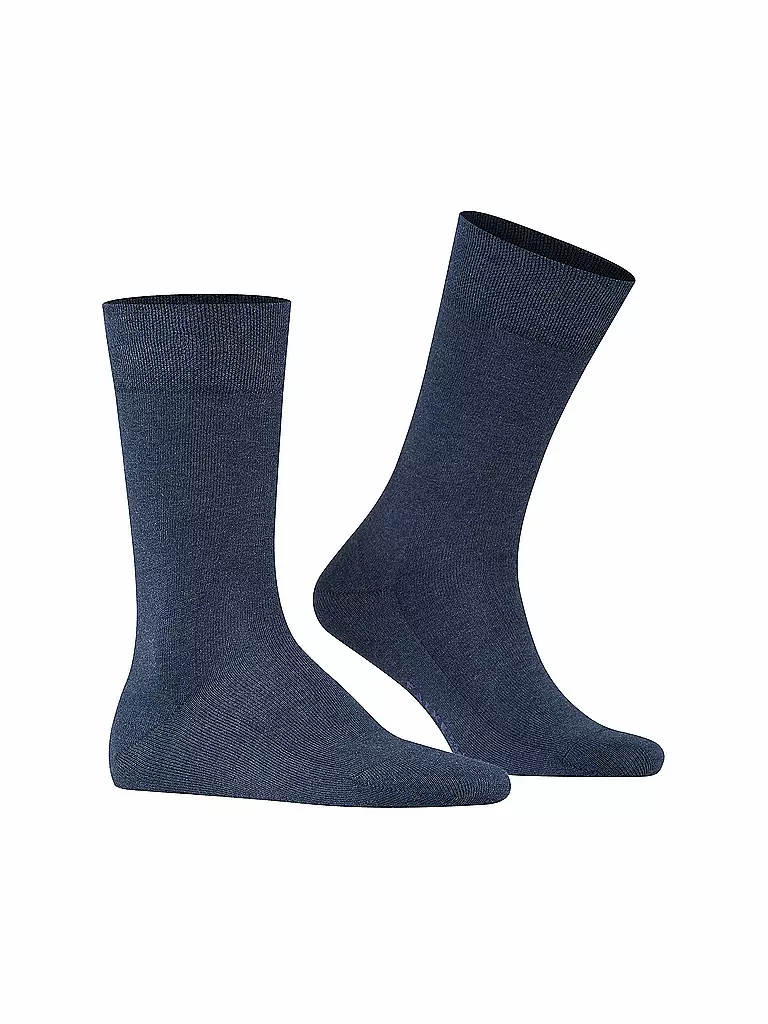 FALKE | Herren Socken Sensitive London navy mel | dunkelgrün
