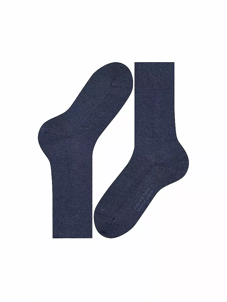 FALKE | Herren Socken Sensitive London navy mel | dunkelgrün