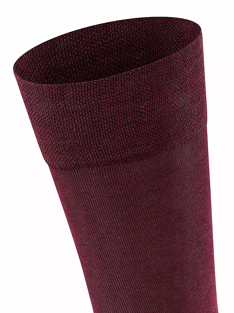 FALKE | Herren Socken Sensitive Malaga barolo | rot