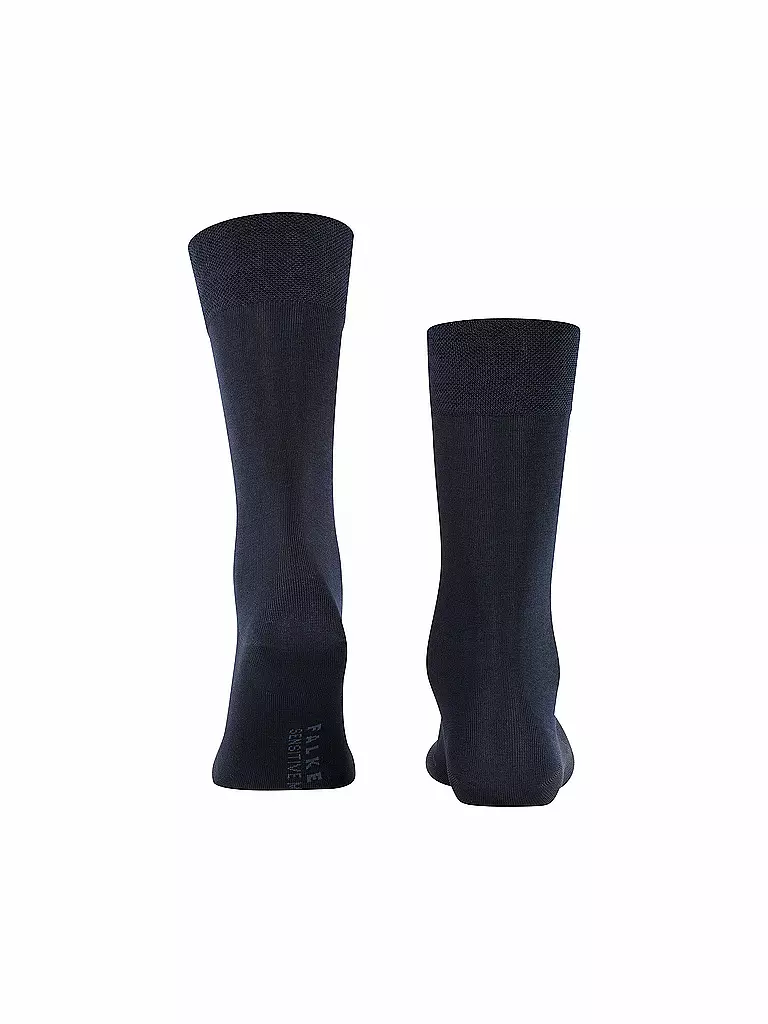 FALKE | Herren Socken Sensitive Malaga dark navy | dunkelblau