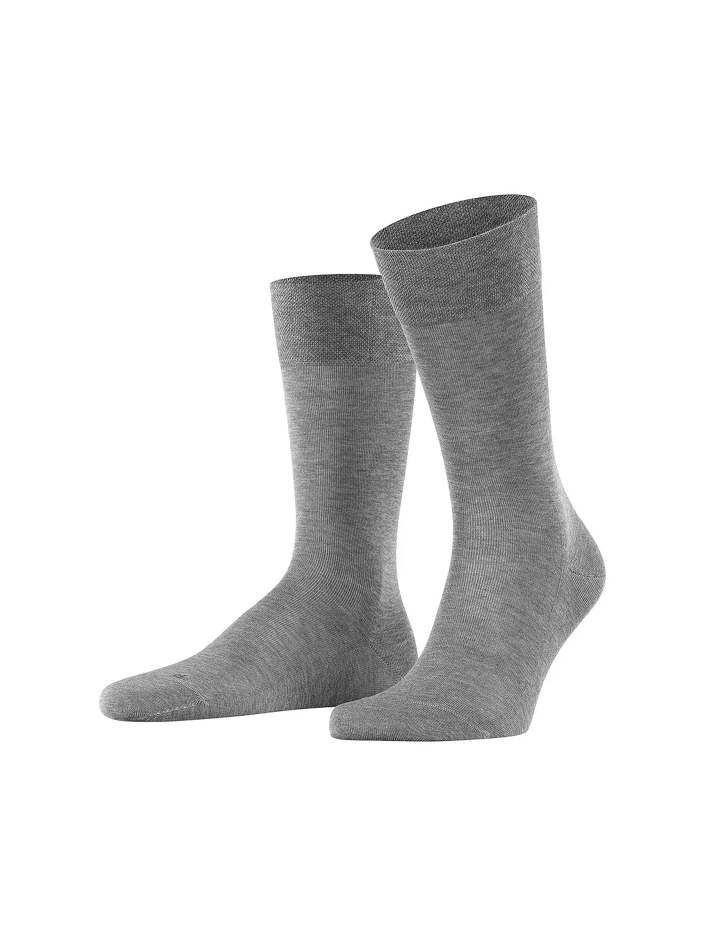 FALKE | Herren Socken Sensitive Malaga anthracite mel | hellgrau