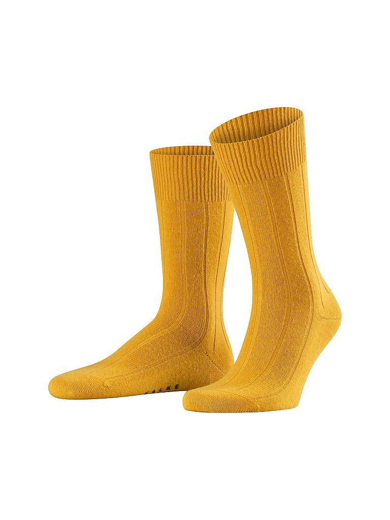 FALKE | Herren-Socken "Lhasa" (Curcuma) | gelb