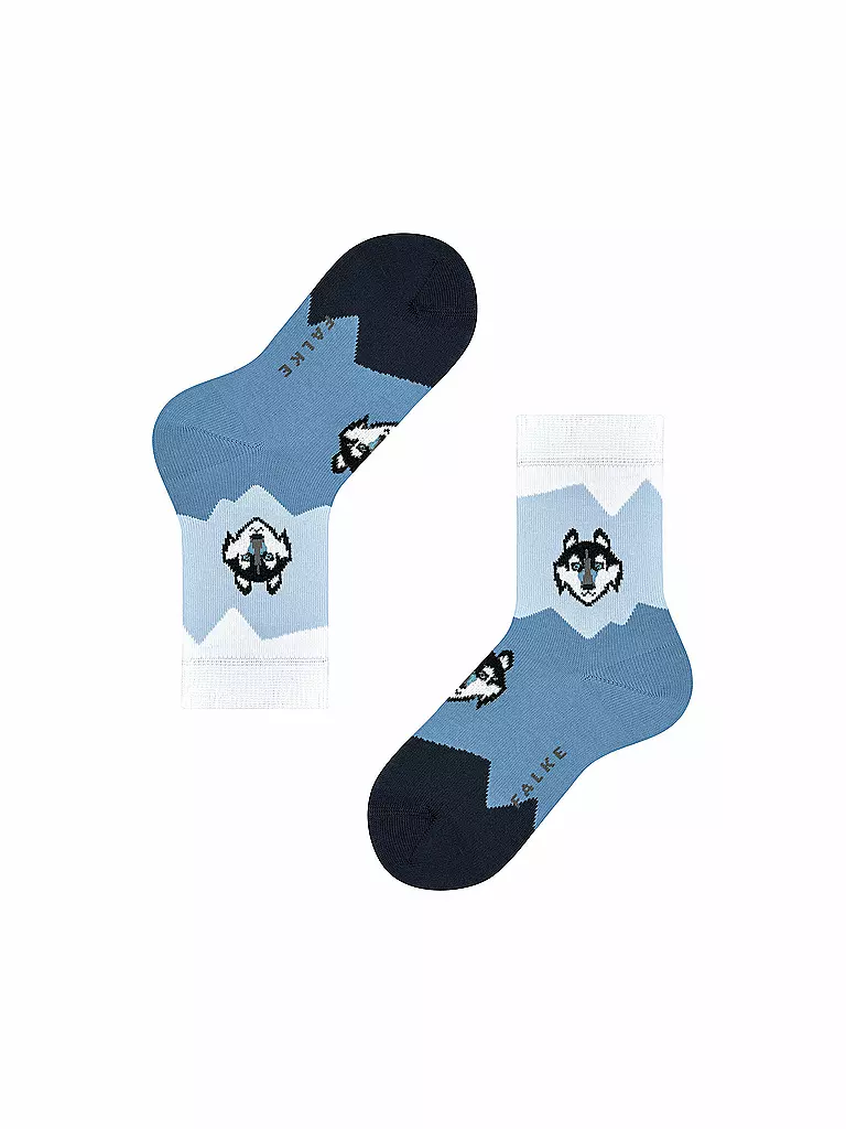 FALKE | Jungen Socken Husky powder blue | blau