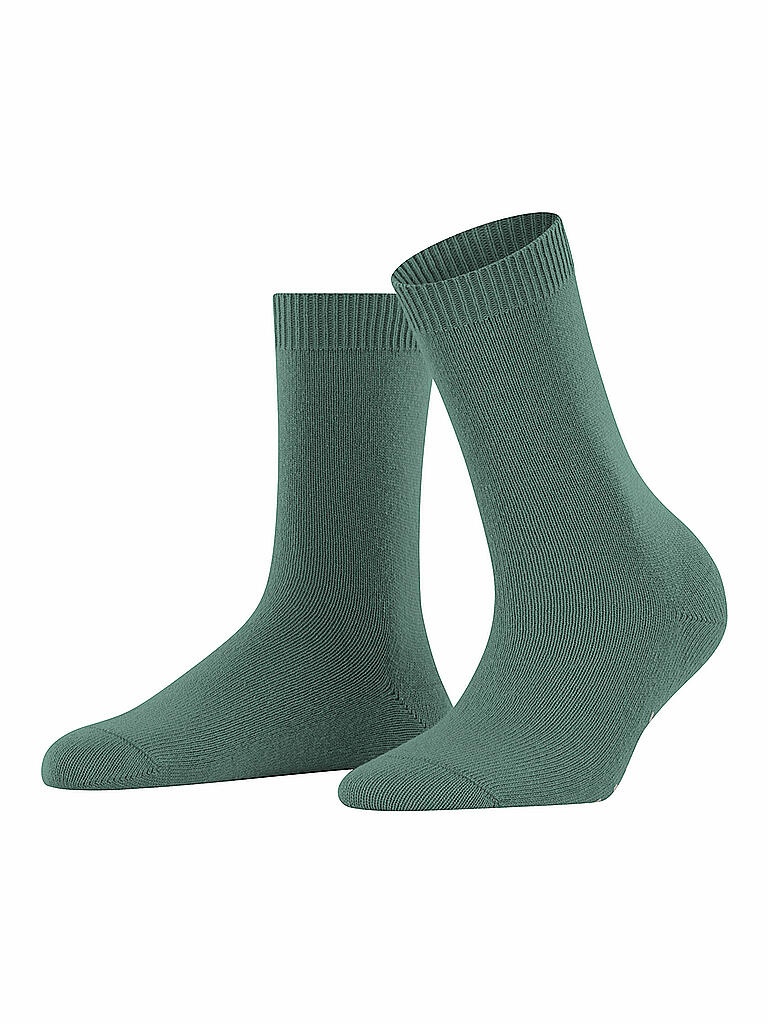 FALKE | Kaschmir Socken | grün