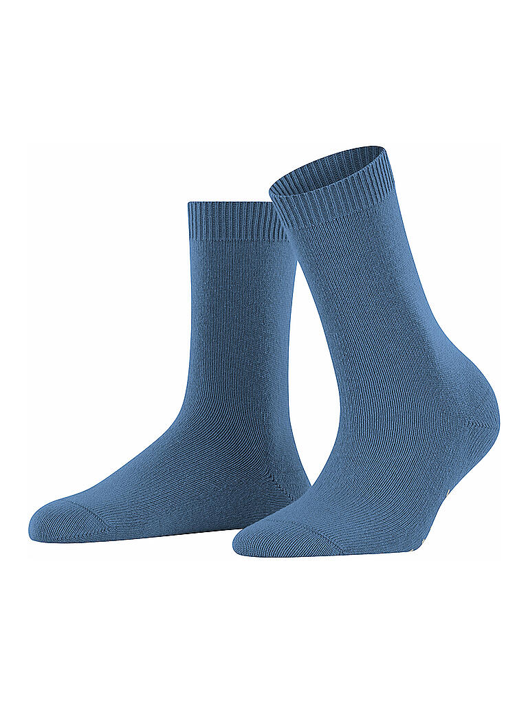 FALKE | Kaschmir Socken | blau