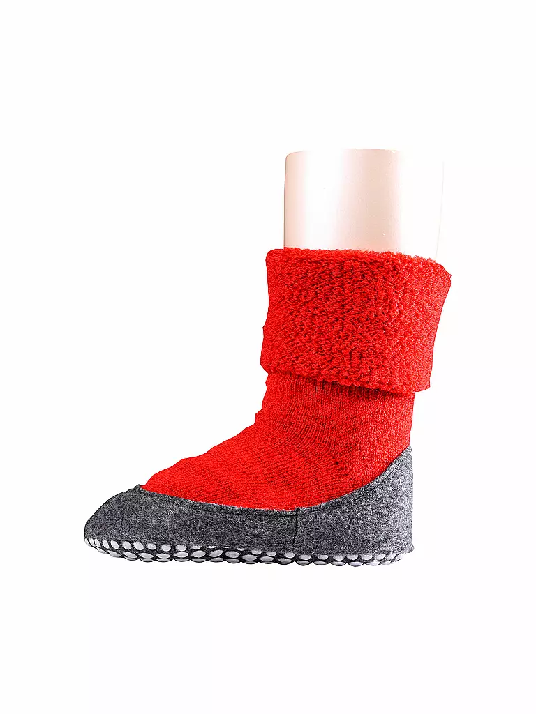 FALKE | Kinder ABS Socken "Cosy Shoes" fire | rot