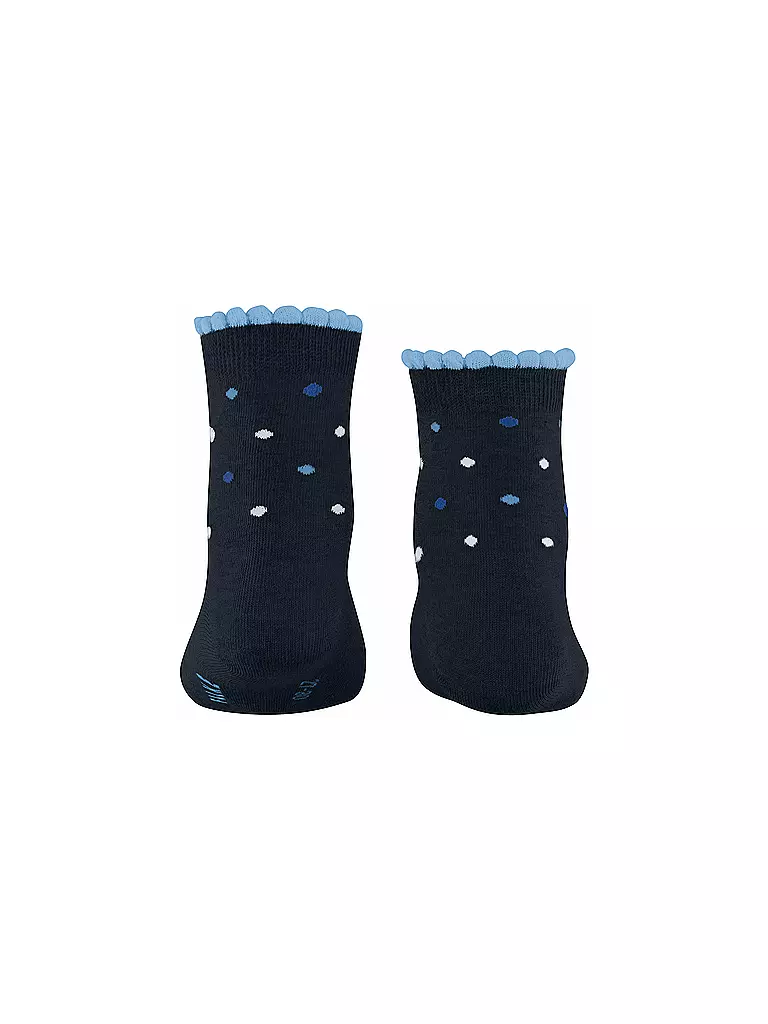FALKE | Kinder Mädchen Socken Multidot marine | blau