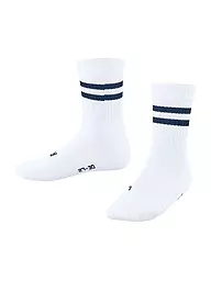 FALKE | Kinder Socken DYNAMIC white / green | weiss
