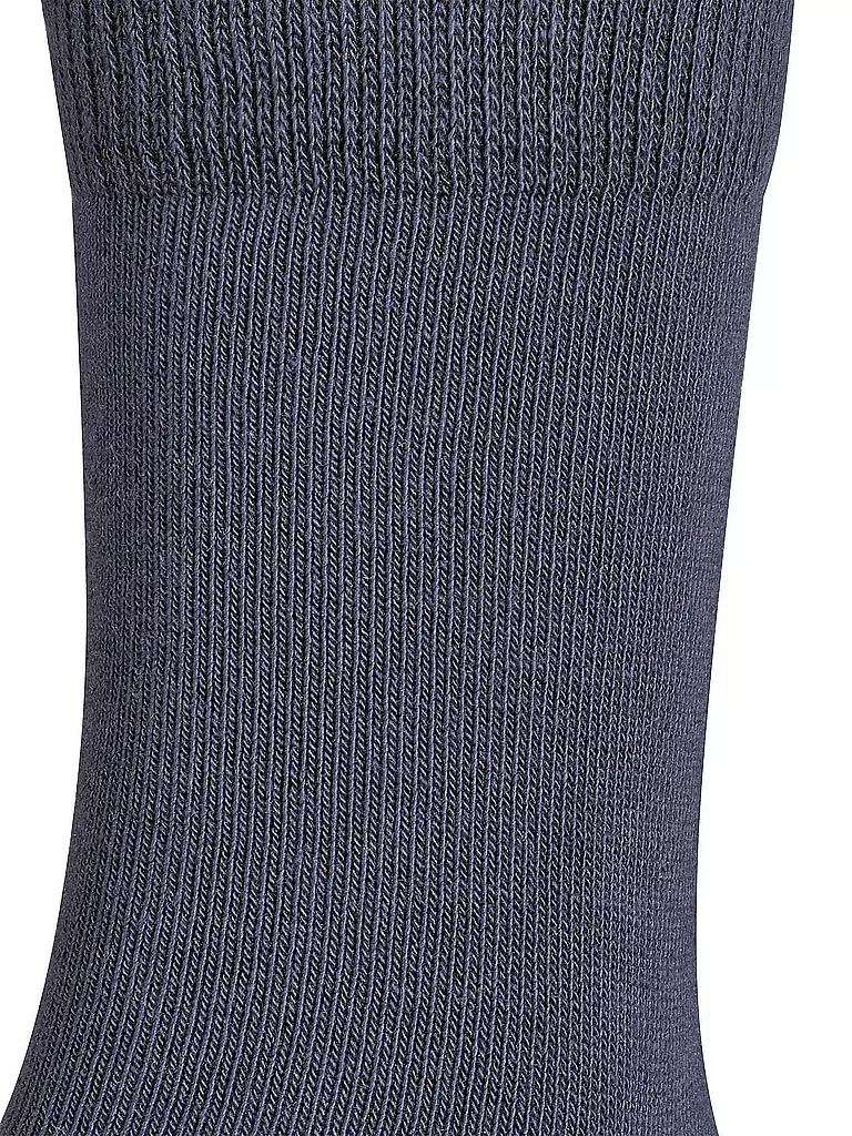 FALKE | Kinder Socken Happy Stripe 2er Pkg marine | schwarz