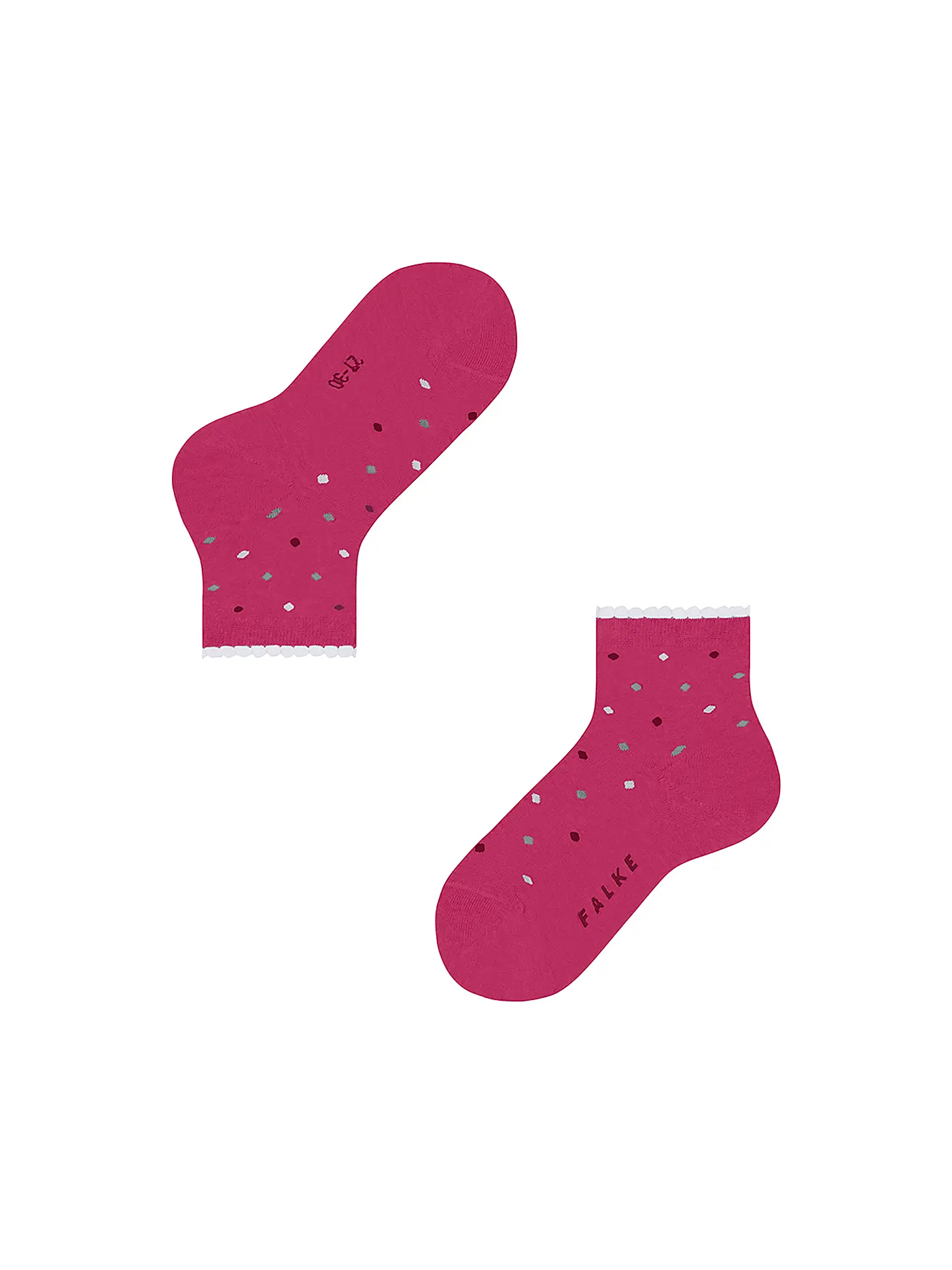 FALKE | Kinder Socken MULTIDOT fuchsia | rot
