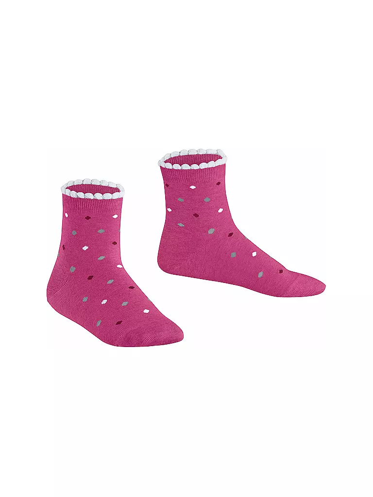 FALKE | Kinder Socken MULTIDOT gloss | grau