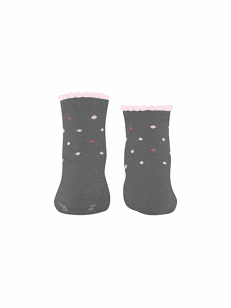 FALKE | Kinder Socken MULTIDOT light beige | rot