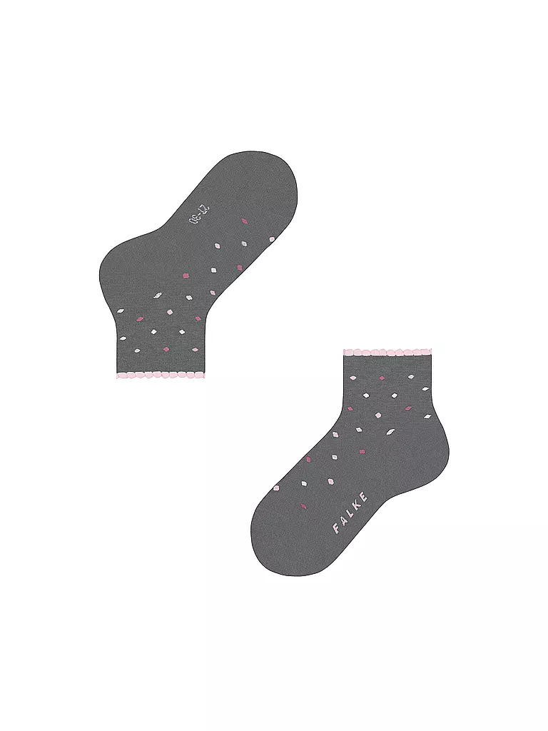 FALKE | Kinder Socken MULTIDOT light beige | rot