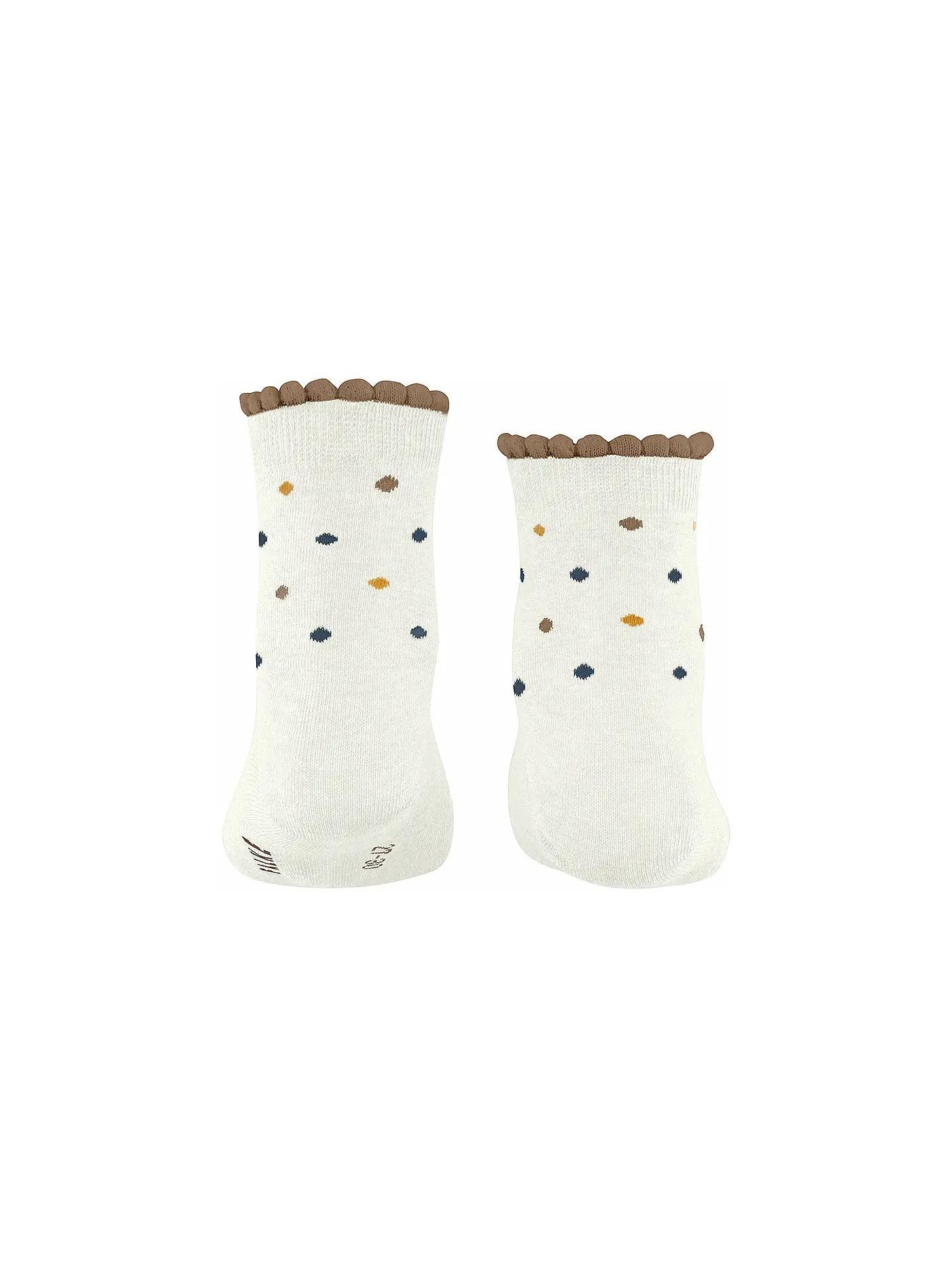 FALKE | Kinder Socken MULTIDOT off-white | weiss