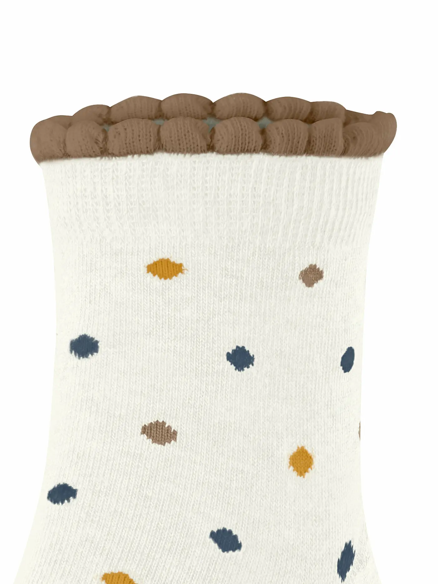 FALKE | Kinder Socken MULTIDOT off-white | weiss