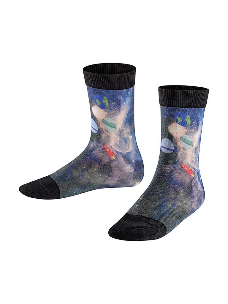 FALKE | Kinder-Socken "Galaxy Print" | schwarz