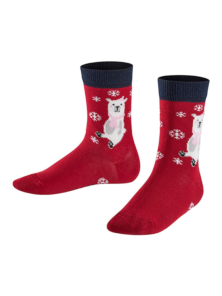 FALKE | Kinder-Socken "Polar Bear" | rot