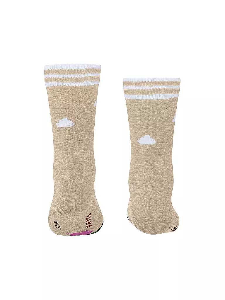 FALKE | KJungen Socken FARM LIFE sand melange | dunkelblau