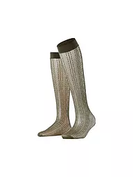FALKE | Kniestrümpfe CROSSROADS artichoke | olive