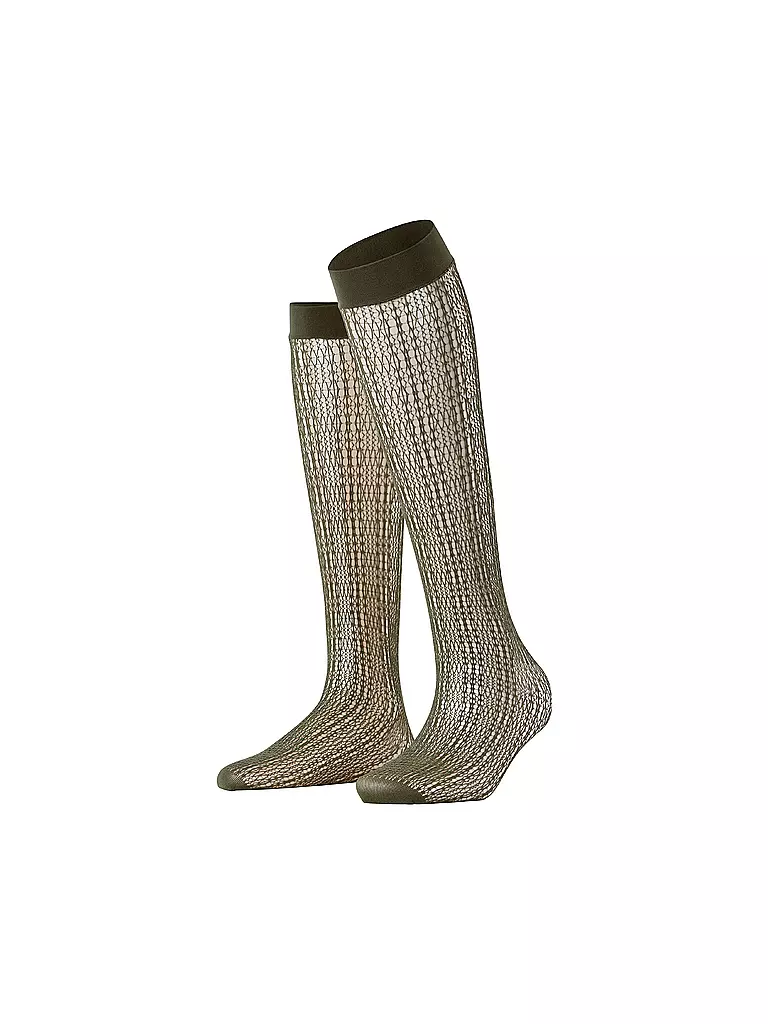 FALKE | Kniestrümpfe CROSSROADS artichoke | olive