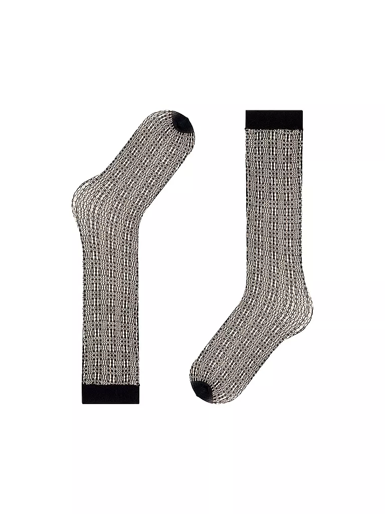 FALKE | Kniestrümpfe CROSSROADS black | dunkelrot