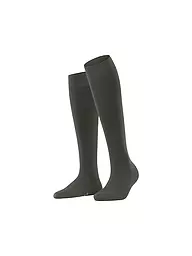FALKE | Kniestrümpfe black | olive