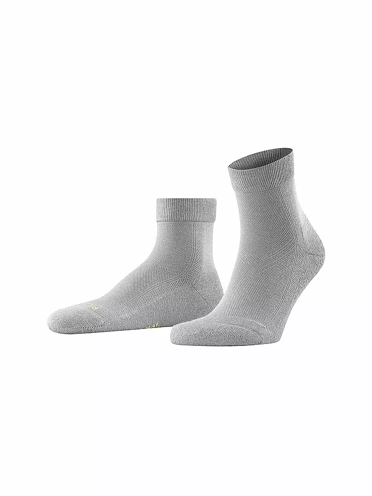 FALKE | Kurzsocken COOL KICK light grey melange | hellgrau