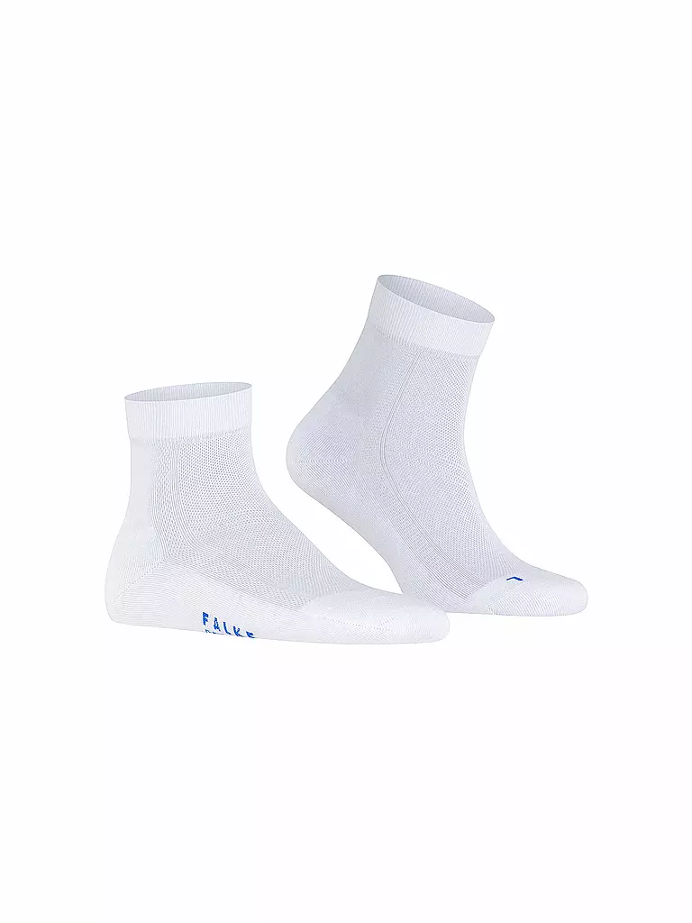 FALKE | Kurzsocken COOL KICK white | hellgrau