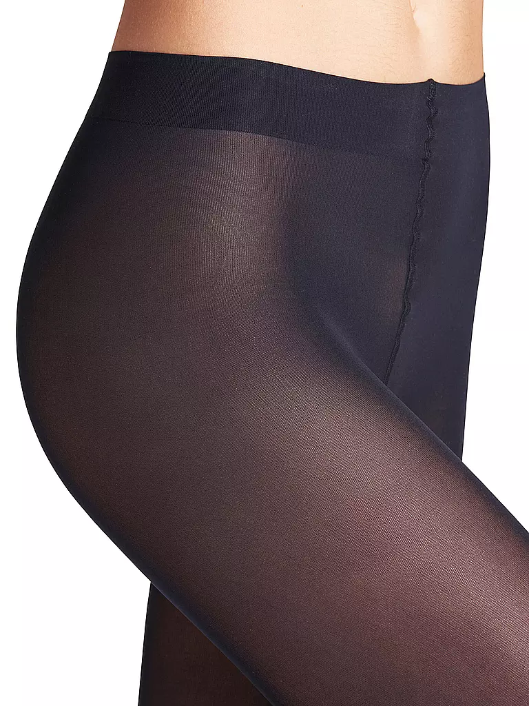 FALKE | Leggings MATT DELUXE 30 marine | schwarz