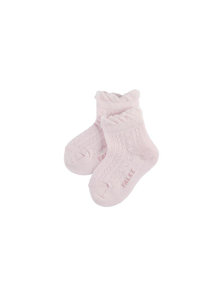 FALKE | Mädchen Socken "Romantic Net" (powder rose) 12120 powder rose | rosa