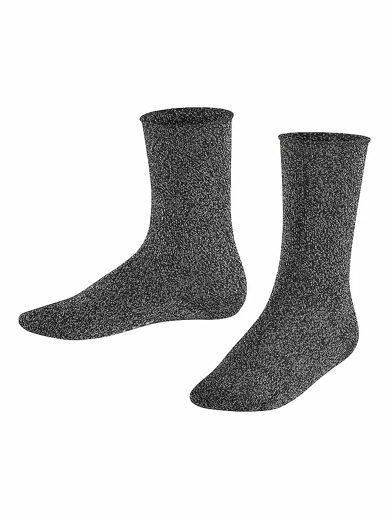 FALKE | Mädchen-Socken "Shiny" 12174 (Schwarz) | schwarz