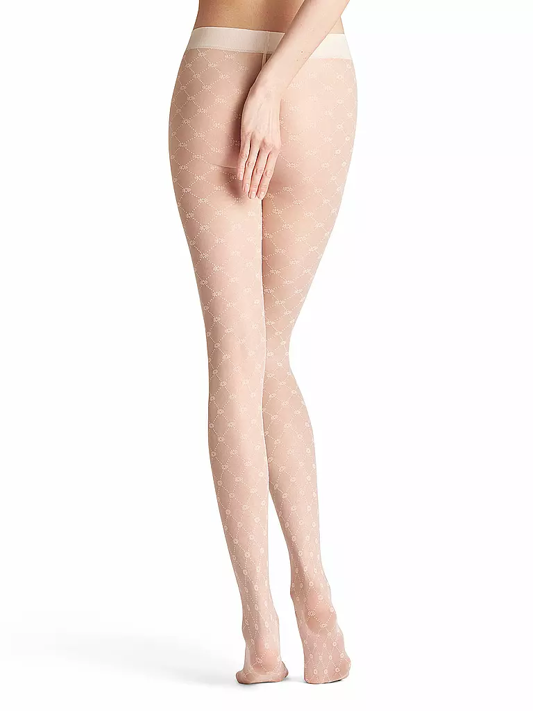 FALKE | Modestrumpfhose ETERNAL 20 DEN champagne | dunkelblau