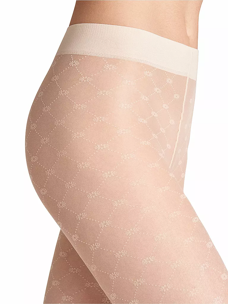 FALKE | Modestrumpfhose ETERNAL 20 DEN champagne | dunkelblau