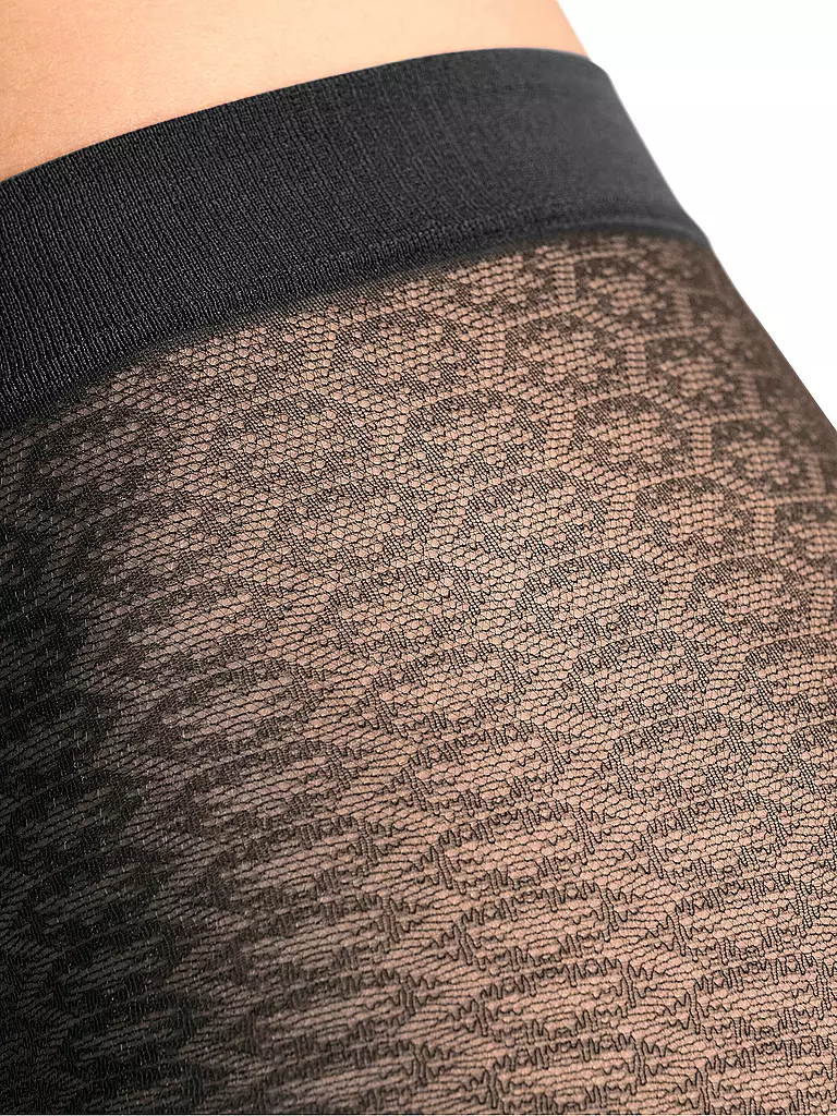 FALKE | Modestrumpfhose PARTICLE black | schwarz