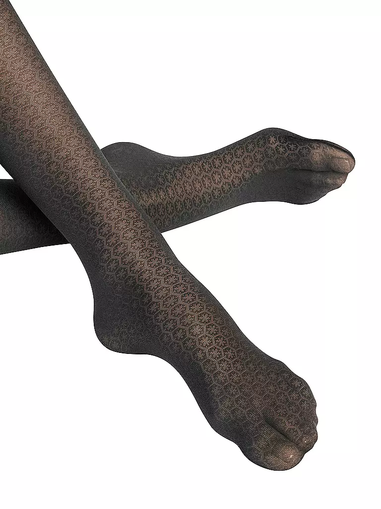FALKE | Modestrumpfhose PARTICLE black | schwarz