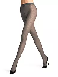 FALKE | Modestrumpfhose PARTICLE flanell | grau