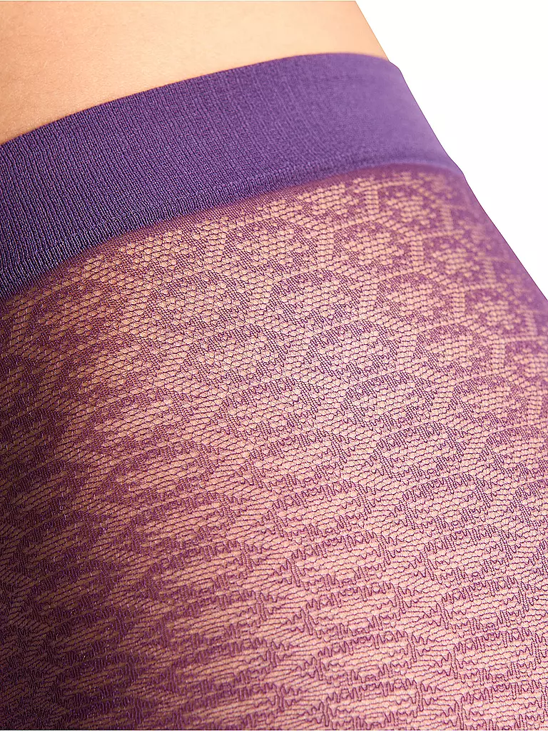 FALKE | Modestrumpfhose PARTICLE wineberry | lila