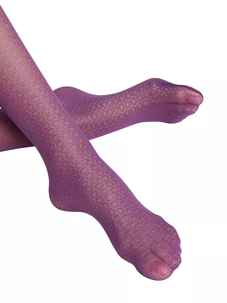 FALKE | Modestrumpfhose PARTICLE wineberry | lila