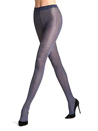 FALKE | Modestrumpfhose SLICK SKIN black | blau