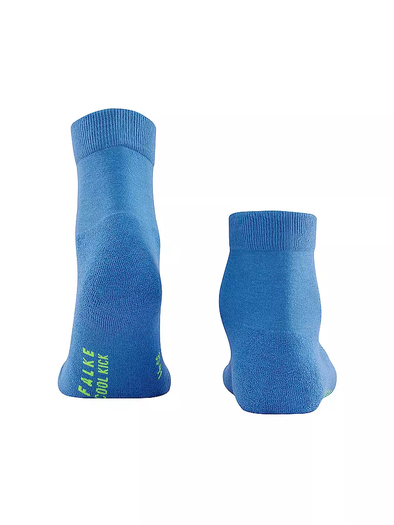 FALKE | Sneaker Socken COOL KICK blue / grey | schwarz