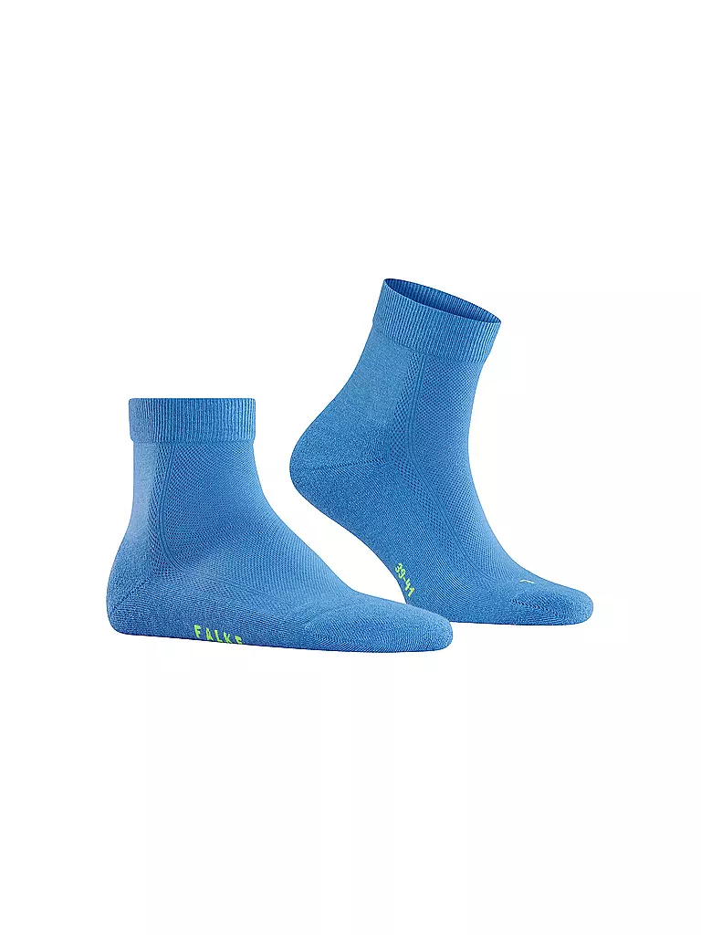 FALKE | Sneaker Socken COOL KICK blue / grey | schwarz