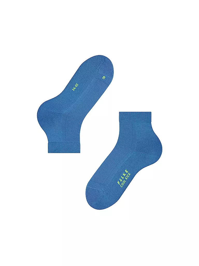 FALKE | Sneaker Socken COOL KICK blue / grey | schwarz