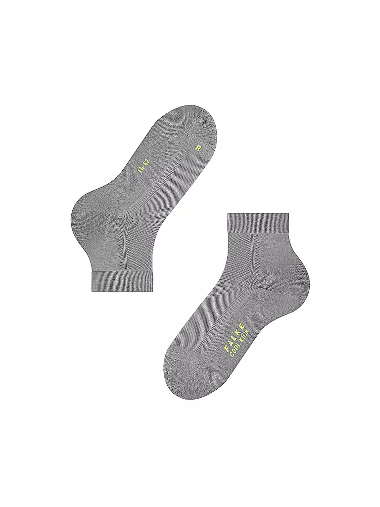 FALKE | Sneaker Socken COOL KICK light grey | dunkelblau