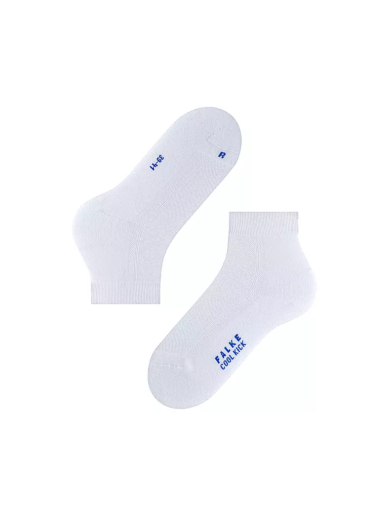 FALKE | Sneaker Socken COOL KICK white | hellgrau