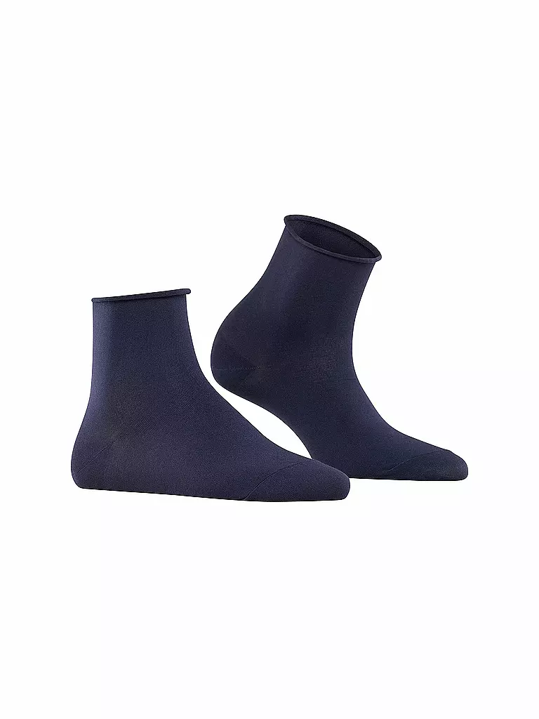 FALKE | Sneaker Socken COTTON TOUCH dark navy | hellgrau